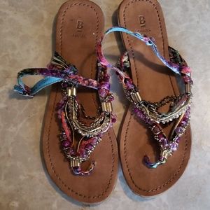 Baker's Jeweled Sandals